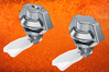 IP65/66 Stainless steel wing knobs from FDB Panel Fittings