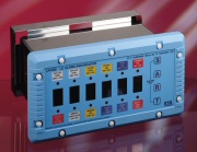 For indication of alarms in any zone, the LN1000 provides all alarm and contact information, including first-up information, using only a very small current. A world exclusive, unique unit.