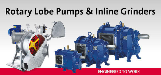 Vogelsang Rotary Lobe Pumps & Inline Grinders